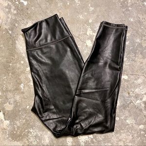Athleta Faux Leather Leggings
